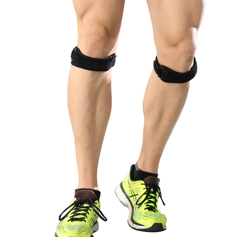 Qq * Đai Quấn Bảo Vệ Đầu Gối Có Thể Điều Chỉnh Hỗ Trợ Giảm Đau Dùng Khi Chạy Bộ / Cầu Thang / Thể Hình