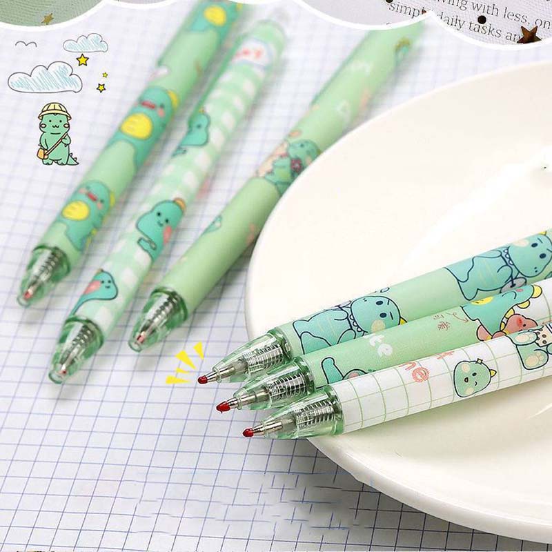 Bút Bi Ngòi 0.5mm Hình Khủng Long Đáng Yêu