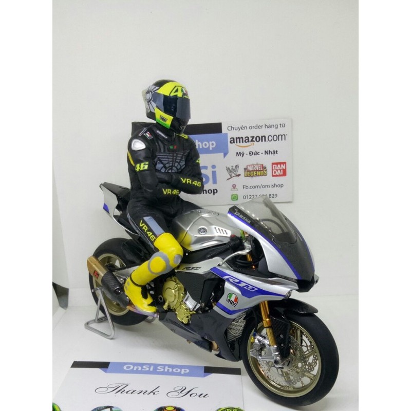 Mô hình mũ nón fullface helmet tỉ lệ 1/12