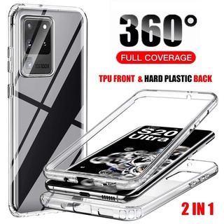 Ốp Điện Thoại Mềm Bảo Vệ Toàn Diện 360 Độ Cho Samsung Galaxy S22 S21 Plus S20 FE Note 20 Ultra S21 FE