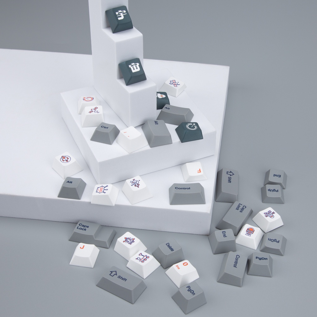 PBT keycap Cherry Profile 139 Phím Đặt Thuốc nhuộm Thăng hoa 61/87/104/108 Phím ANSI Layout Keycap cho Bàn phím chơi game Cơ Cherry MX Switch Gateron Kailh