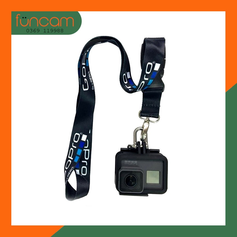 Dây đeo cổ logo Gopro
