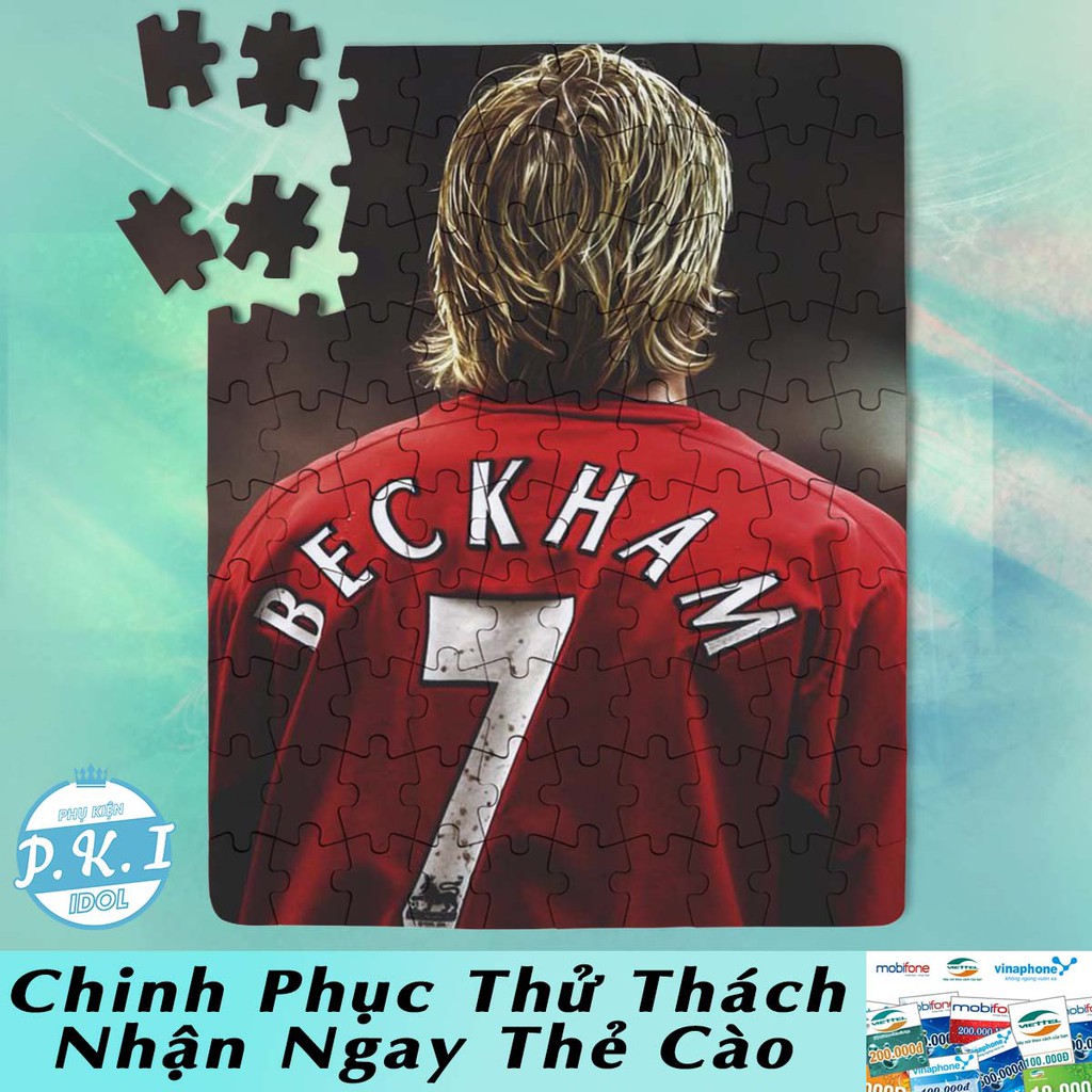HÀNG XUẤT KHẨU - Tranh Ghép Hình David Beckham - QUÀ TẶNG SINH NHẬT CỰC CHẤT LƯỢNG