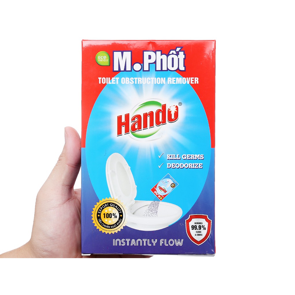 Bột thông tắc hầm cầu HANDO M.Phốt 250g Sạch bóng