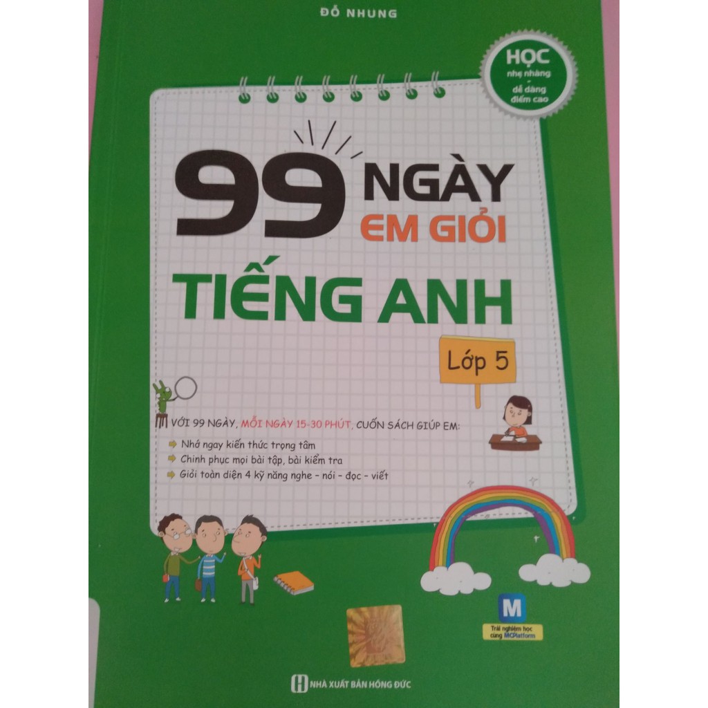 Sách - 99 Ngày Em Giỏi Tiếng Anh Lớp 5