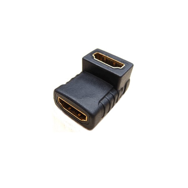 Đầu nối HDMI chữ L 2 đầu âm - Thiết kế nhỏ gọn, lắp đặt dễ dàng , sử dụng tiện lợi