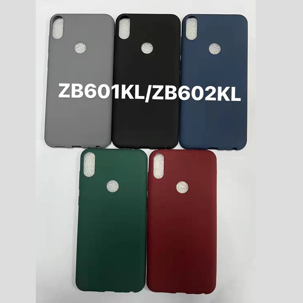 Ốp Điện Thoại TPU Nhám Màu Trơn Cho ASUS Zenfone Max Pro M1 ZB601KL ZB602KL M2 ZB633KL ZB631KL Live L1 ZA550KL