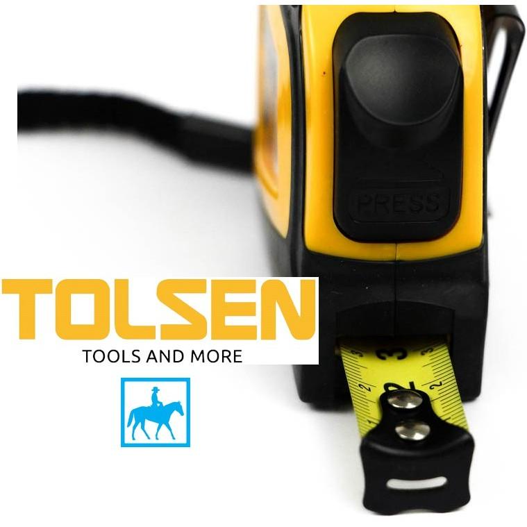 Thước cuộn tự động 10m công nghiệp tolsen 36016