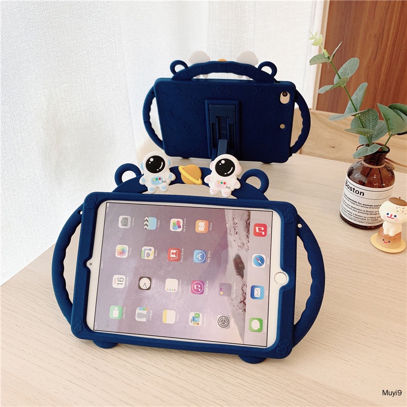 Bao Da Máy Tính Bảng In Hình Phi Hành Gia Thời Trang Cho 2022 Ipad10Th Mini4 / 5 Air2 Ipad Pro9.7 ipad7th / Air4 10.9 2019 Ipad10.2 Ốp