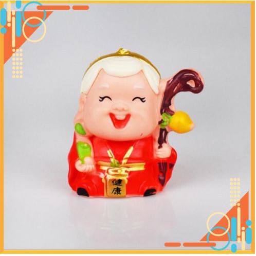 [GIÁ SỐC] Cặp tượng trang tri ÔNG BÀ THỌ trang trí bánh kem, trang trí bánh sinh nhật