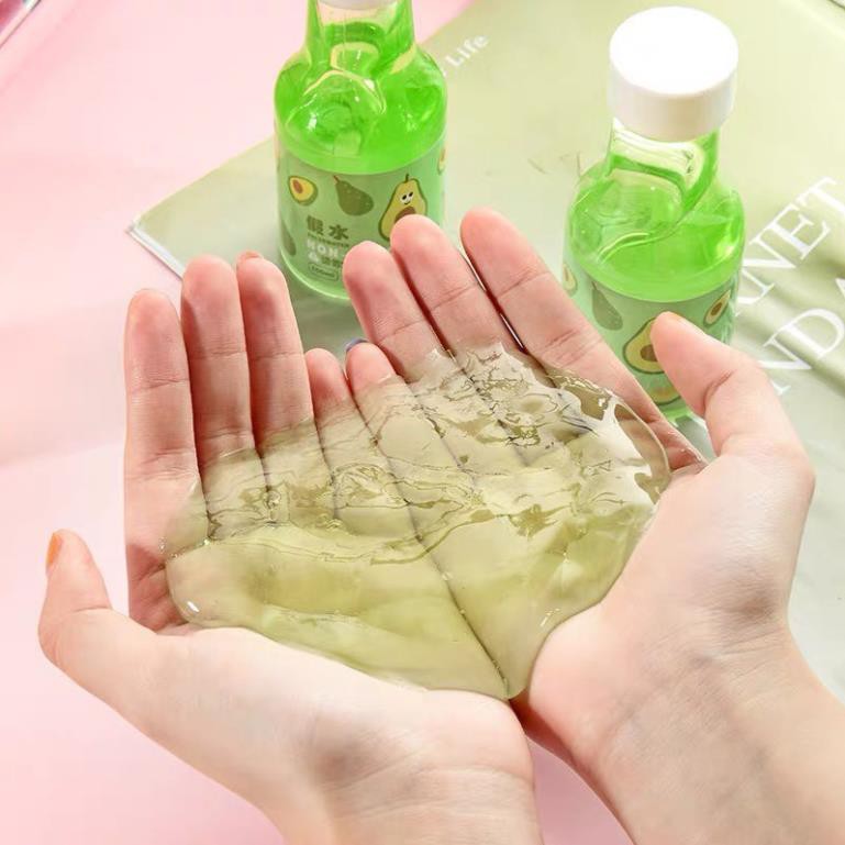 Slime Lỏng Chai Nước Bơ - Đồ Chơi Giảm Stress sau giờ học và làm việc căng thẳng