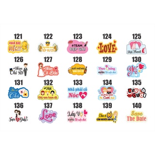 Hashtag Cưới Có Tay Cầm