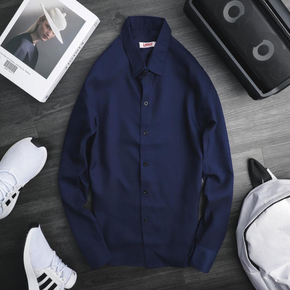 Áo sơ mi trơn tay dài nam 4U 1523 [Hàng Cao Cấp] | BigBuy360 - bigbuy360.vn