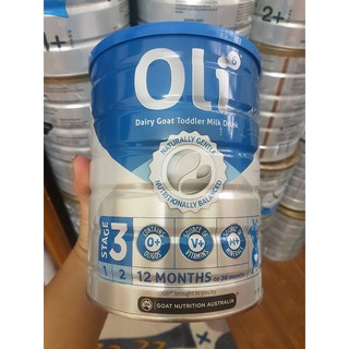 Sữa dê Oli ÚC số 3 800g cho bé từ 12 tháng đến 36 tháng tuổi