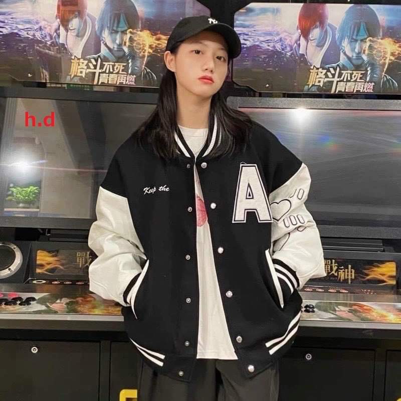 Áo bomber chữ A HDA0421