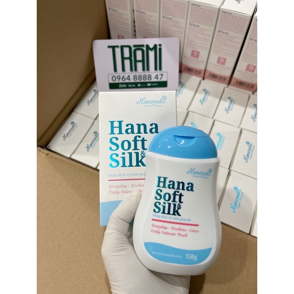 Chính hãng dung dịch vệ sinh hanayuki hana soft & silk, vb soft & silk - ảnh sản phẩm 3