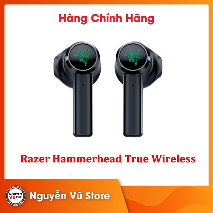 Tai nghe Bluetooth Razer Hammerhead True Wireless - Hàng Chính Hãng