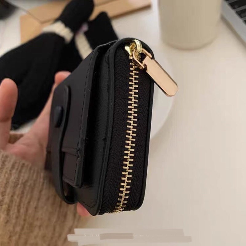 VÍ DA MINI ĐỰNG TIỀN NHIỀU NGĂN VINTAGE