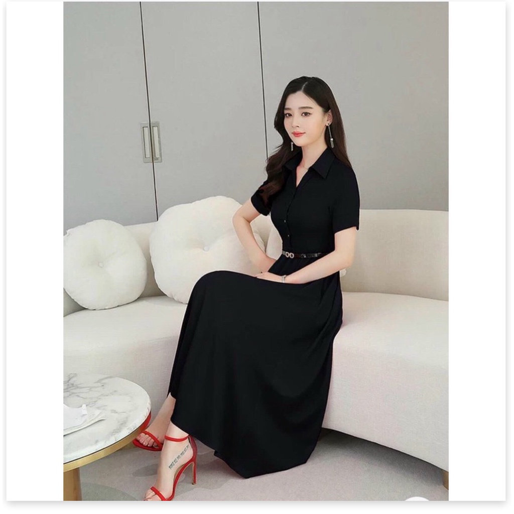 Đầm Cotton lạnh kèm nịt nữ cực sang trọng cho các cô nương KME FASHION