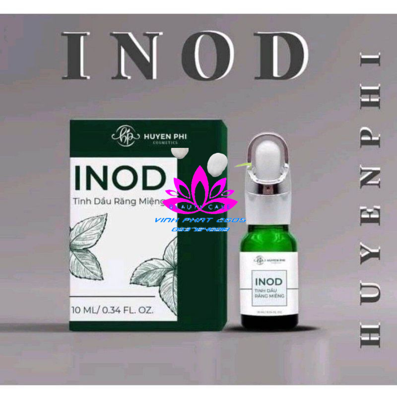 Tinh dầu răng miệng INOD Huyền Phi , serum hôi miệng 10ml