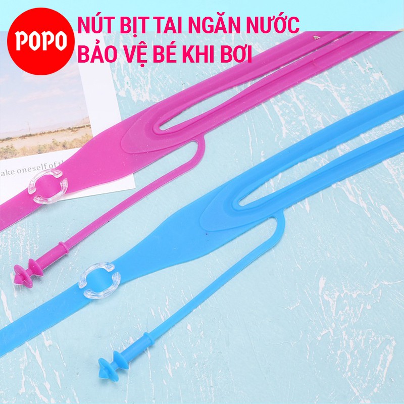 Kính bơi trẻ em chính hãng POPO 360 góc nhìn PANORAMA bảo vệ mắt cản tia UV, hạn chế sương mờ ngăn nước tuyệt đối