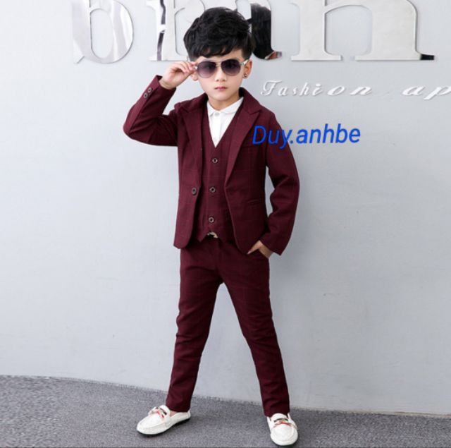 Bộ vest cho bé trai