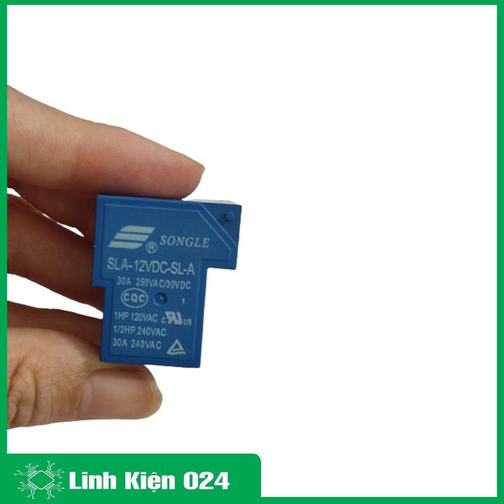 Rơ le, relay songle SLA 12V 30A 5 chân