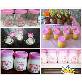 🌸HŨ ĐỰNG SỮA CHUA KITTY 🎀KITTY HOUSE