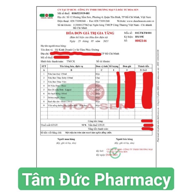 Bạch Địa Căn hộp 100 viên