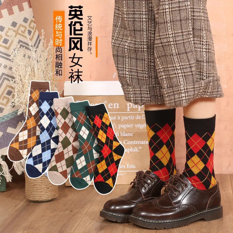 Tất Vớ Cổ Cao Phong Cách Cổ Điển Hàn Quốc Nhiều Màu - Thời Trang Và Cực Kỳ Sang Trọng - Nổi Bật Cá Tính