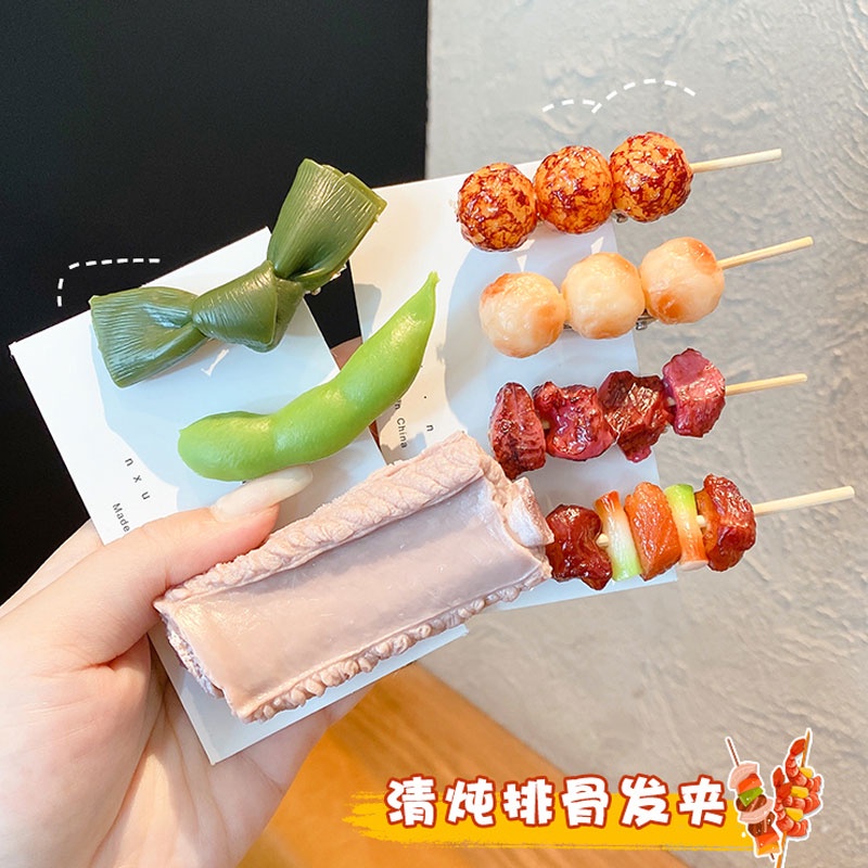 Kẹp Tóc Với Thiết Kế Vui Nhộn Và Dễ Thương