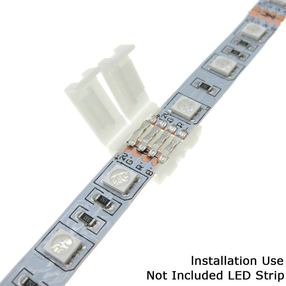 Đầu nối, nối giữa, nối góc  LED dây 2pin 4pin phù hợp với LED dán 2835, 5050