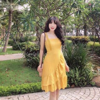  😍😍😍Váy 2 dây bèo mẫu mới siêu xinh8 