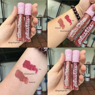 OFF 50% SON KEM MỎNG LÌ LIME CRIME PLUSHIES MÀU JAM, BUTTERSCOTCH