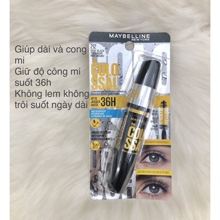 Mascara Maybelline The COLO SSAL Longwear Mascara