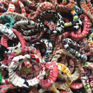 Set 3 cột tóc bính nhiều màu