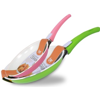 [LIFEMC11M2ADP -12% đơn 250K] Combo 02 chảo chống dính Ceramic COMET - CH11-22&26