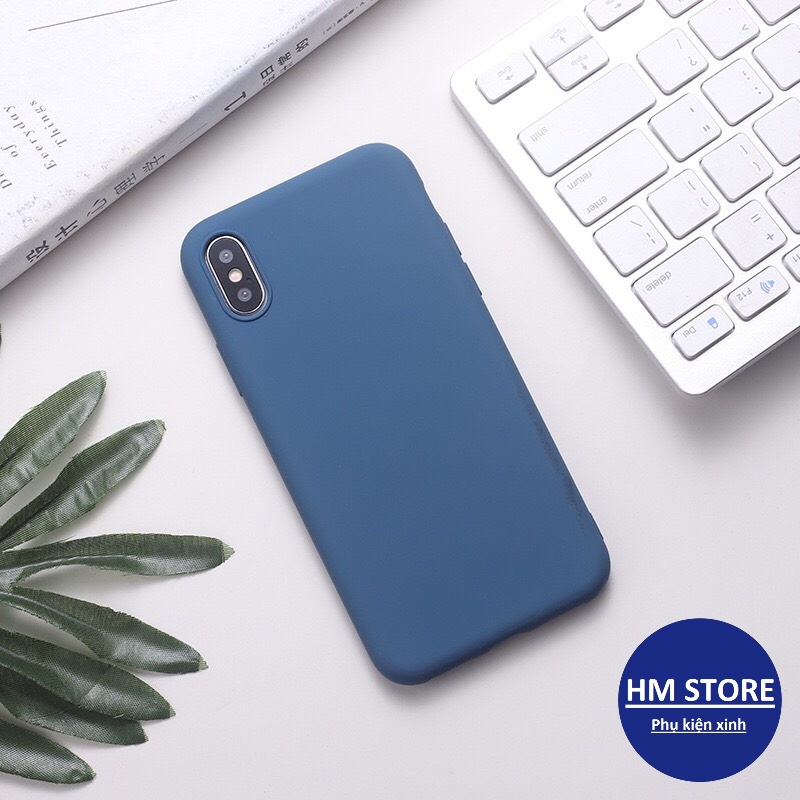 Ốp lưng trơn dẻo full viền đáy dành cho 6/6plus/6s/6splus/7/7plus/8/8plus/x/xr/xs/11/12/13/pro/max/plus/promax