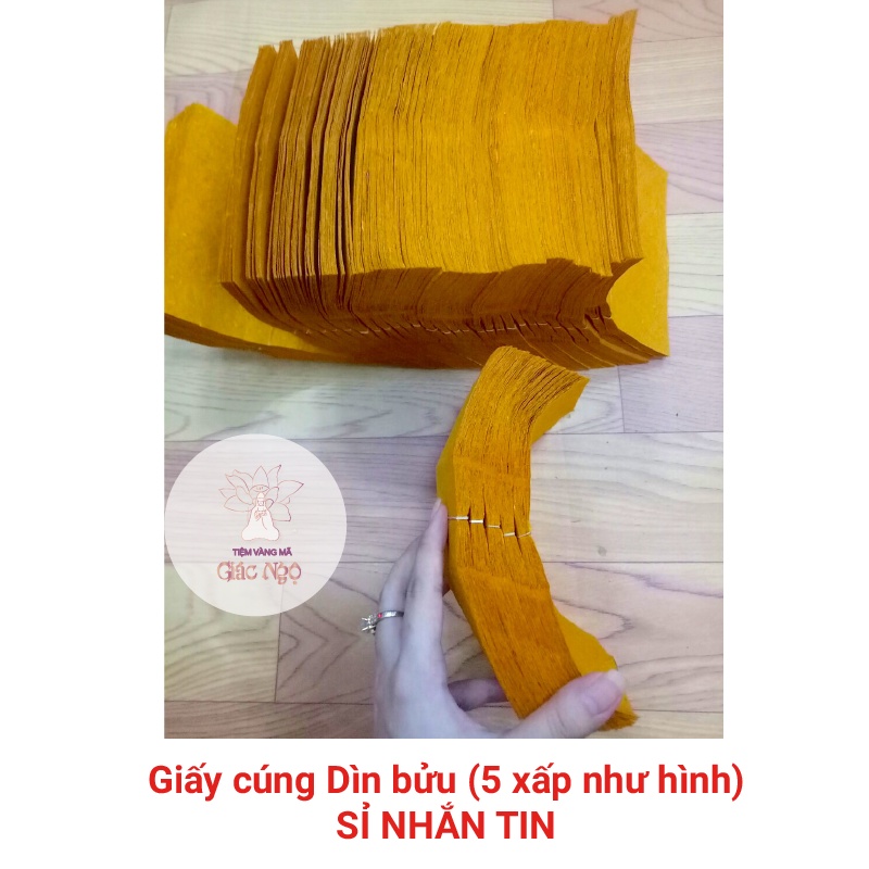 Giấy cúng Dìn bửu - VÀNG MÃ GIÁ RẺ SỈ LẺ