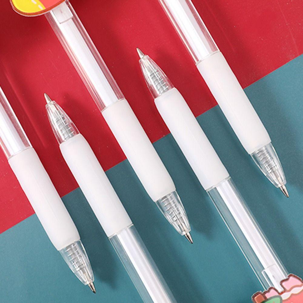 CHOOKEY Set 6 Bút Mực Gel Dạng Nhấn Tiện Dụng Cho Học Sinh