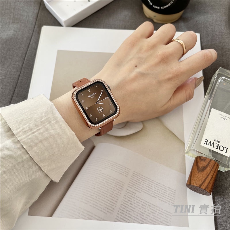 Dây đeo đồng hồ 45mm / 40mm / 42mm / 38mm /41mm / 44mm chất lượng cao thích hợp cho Apple Watch Series