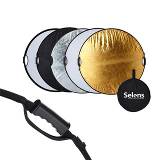 Tấm Phản Quang Selens 80cm 5-Trong-1 Dùng Để Chụp Ảnh