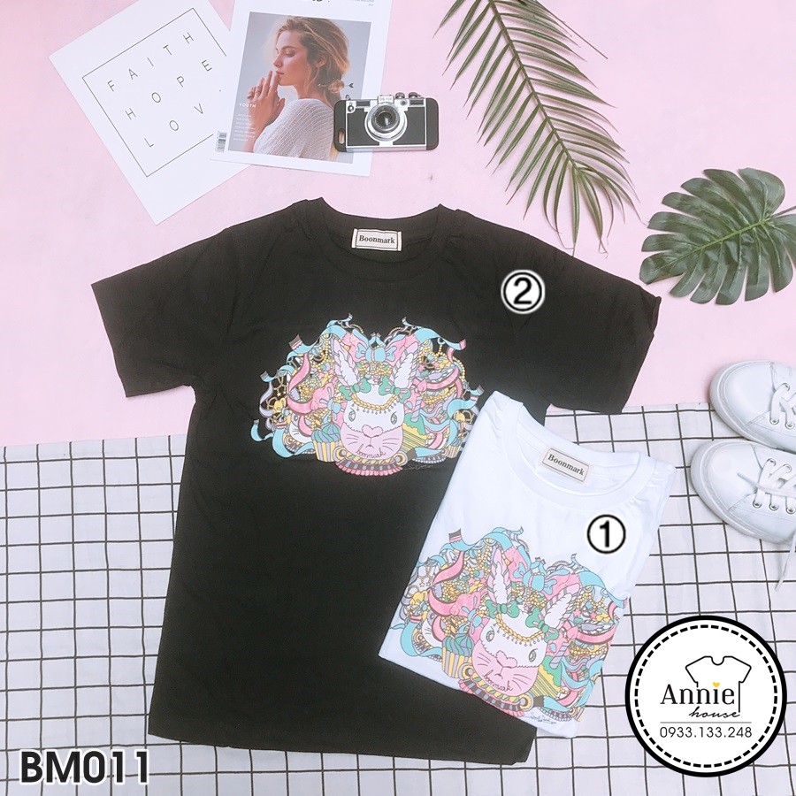 Áo thun thỏ Unicorn BoonMark in nổi 3D Thái Lan - BM011 | Shopee Việt Nam