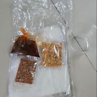 Combo 10b Bánh tráng sate, tỏi