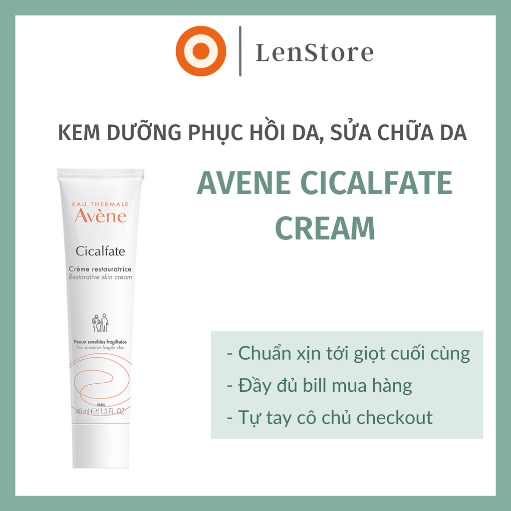 Kem dưỡng ẩm, phục hồi da, làm sẹo Avene Cicalfate