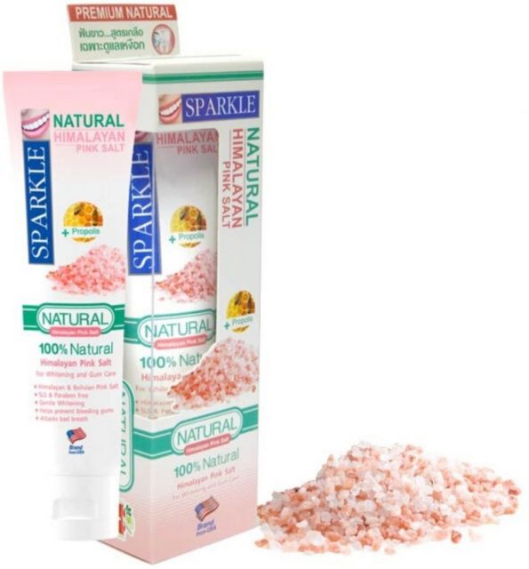 Kem Đánh Răng Sparkle Himalayan Pink Salt 100g