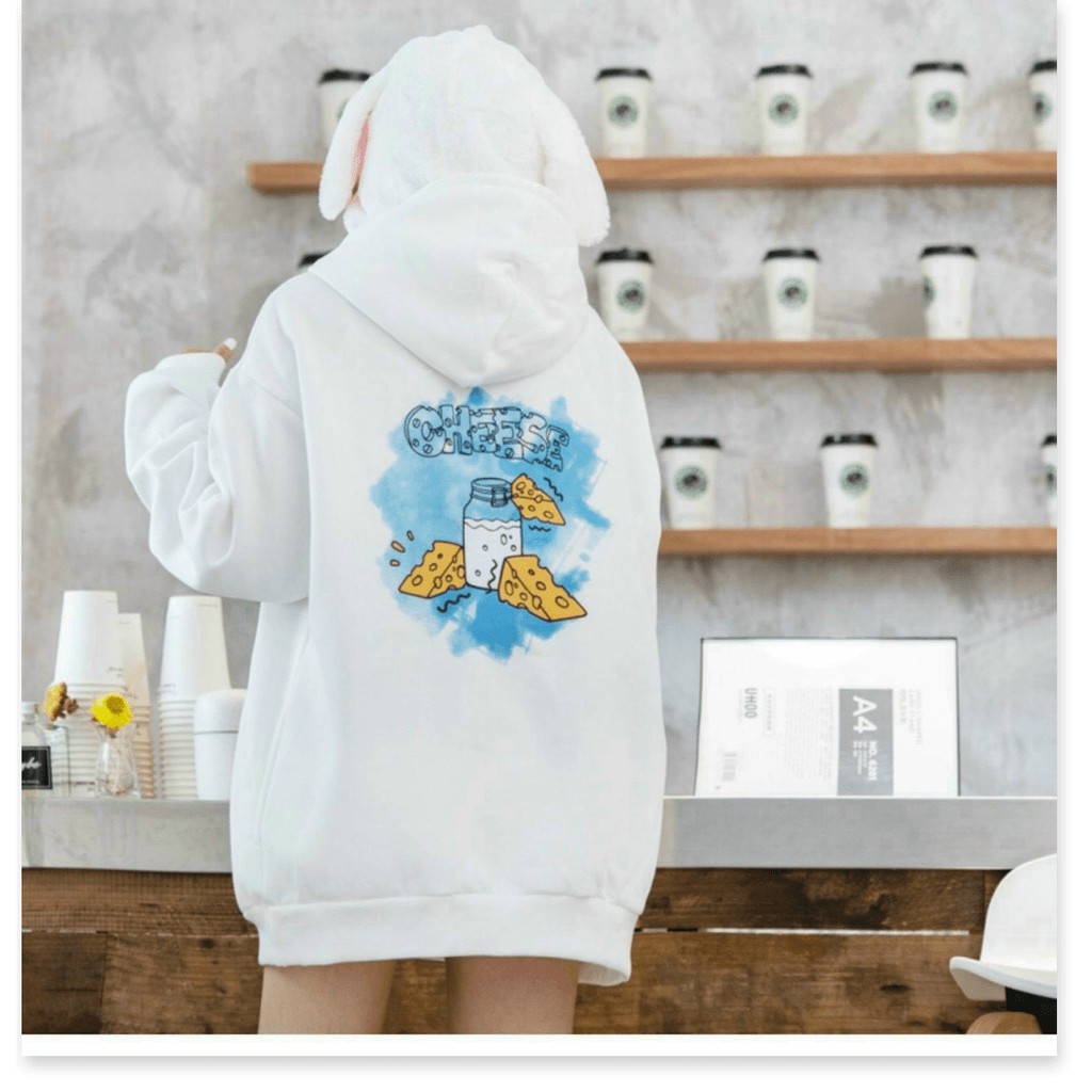 ÁO KHOÁC HOODIE NAM NỮ CẶP ĐÔI TOM VA JERY SIÊU CUTE