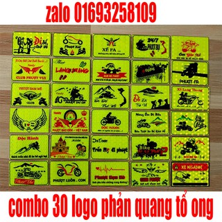 logo phản quang logo các nhóm phượt 30 logo