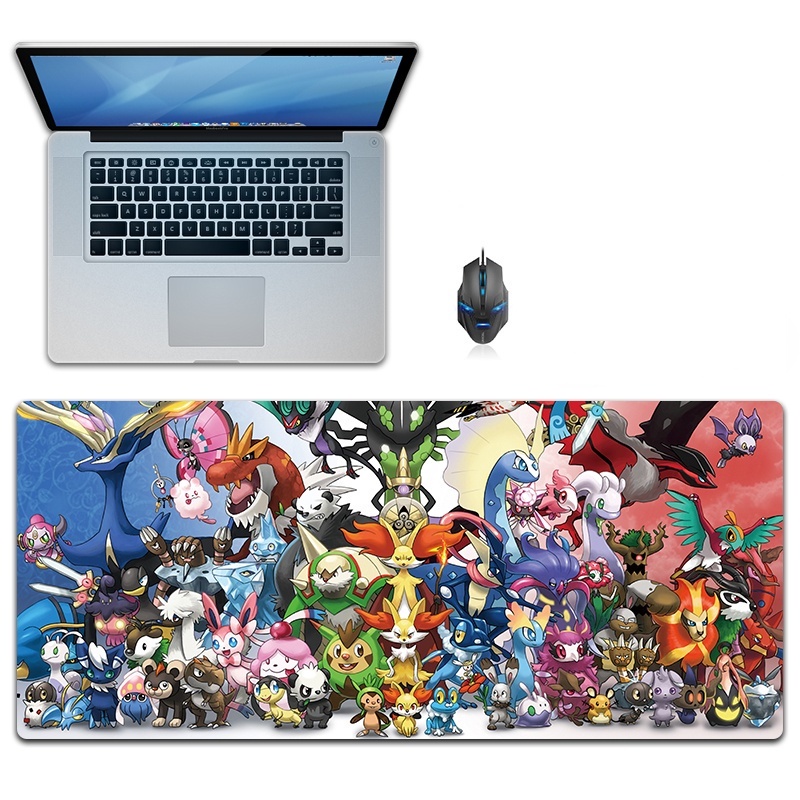 Miếng Lót Chuột Và Bàn Phím In Hình Pokemon Dễ Thương 2022