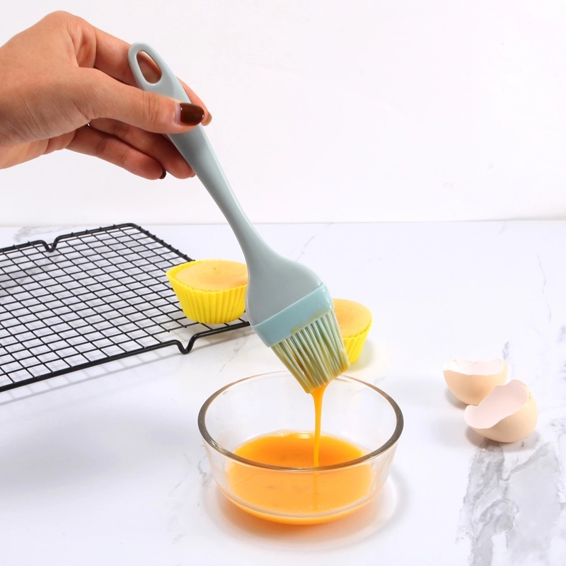 Set 3 Cây Vét Bột/Bơ/Bơ Bằng Silicone Chống Dính Dùng Làm Bánh DIY